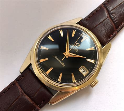 omega seamaster day date automatic vintage|omega seamaster black dial vintage.